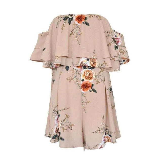 Halter Strap Bohemian Style Romper
