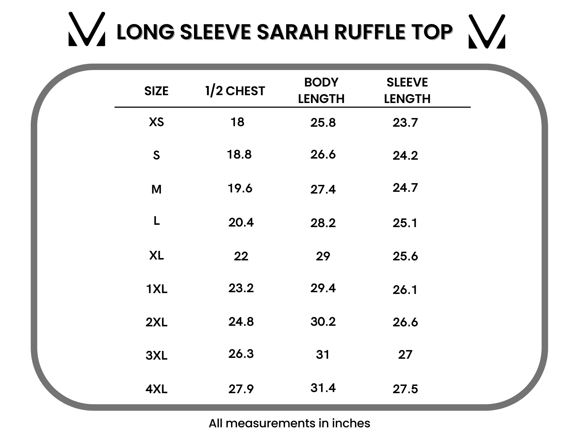 IN STOCK Long Sleeve Sarah Ruffle - Purple