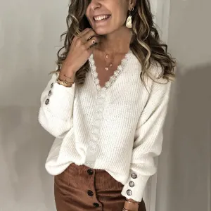 Ivyshape | Casual and Effortless Winter Pullover