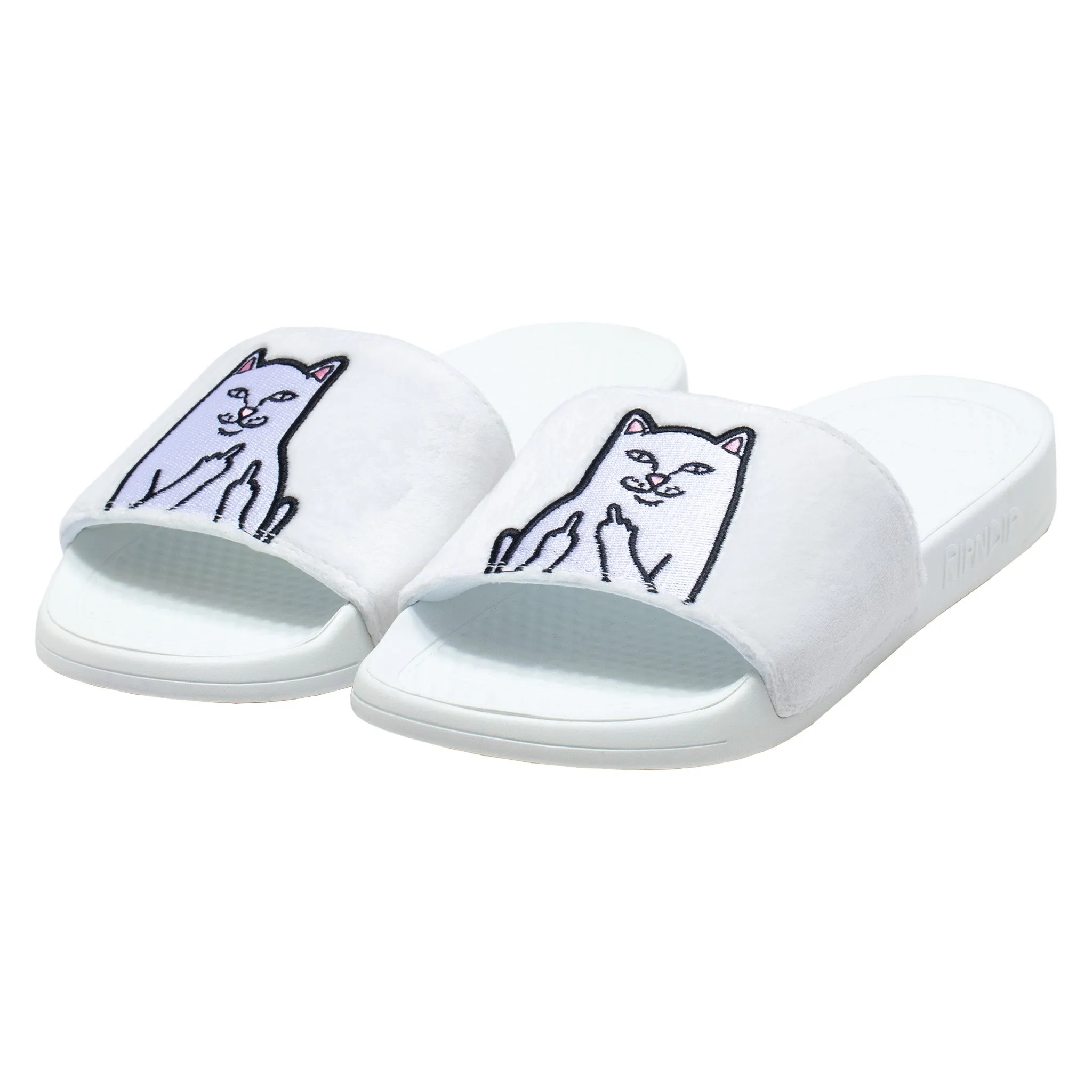 Lord Nermal Glow in the Dark Slides (Blue/Neon)