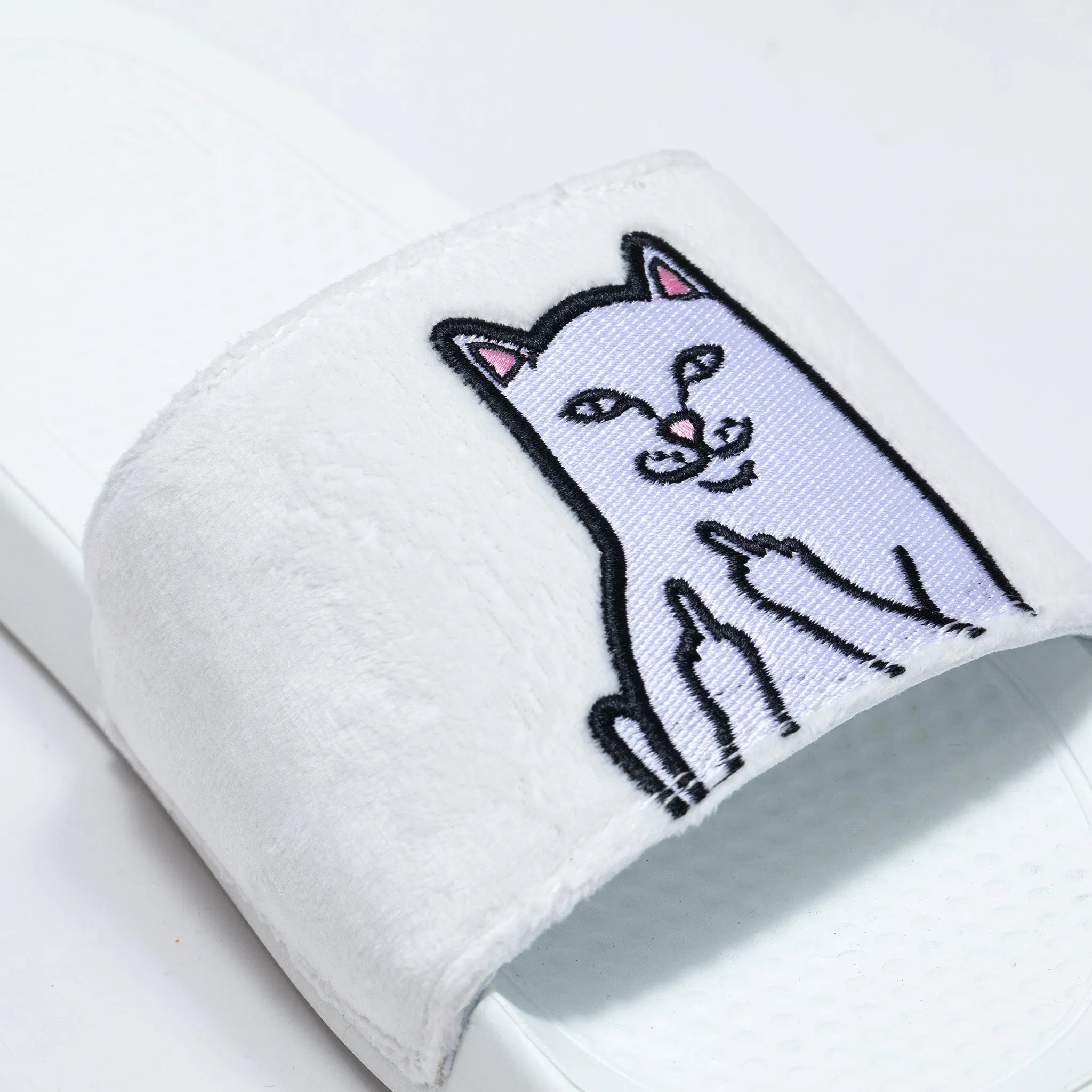 Lord Nermal Glow in the Dark Slides (Blue/Neon)