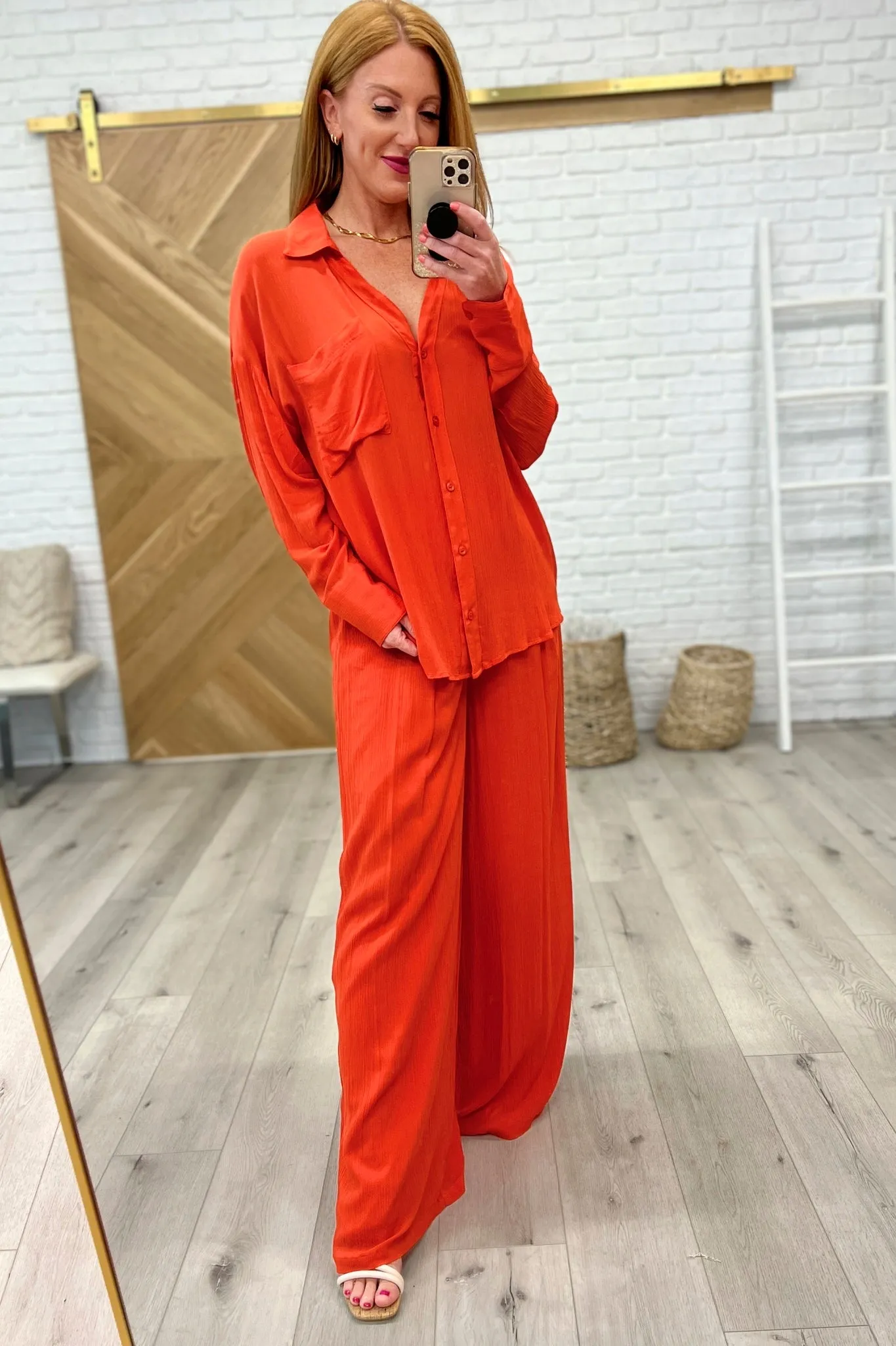 Not So Subtle Button Down Top