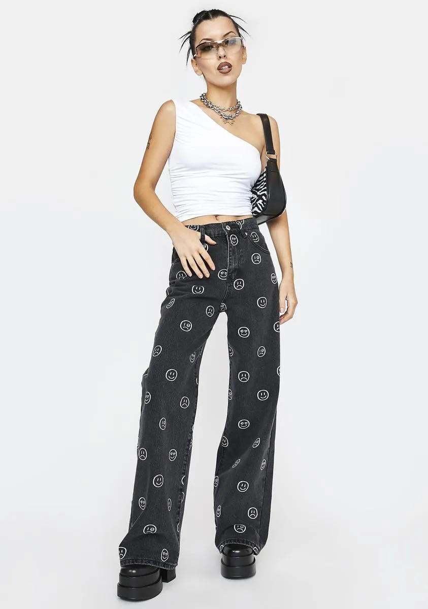 Not So Subtle Tank Crop Top