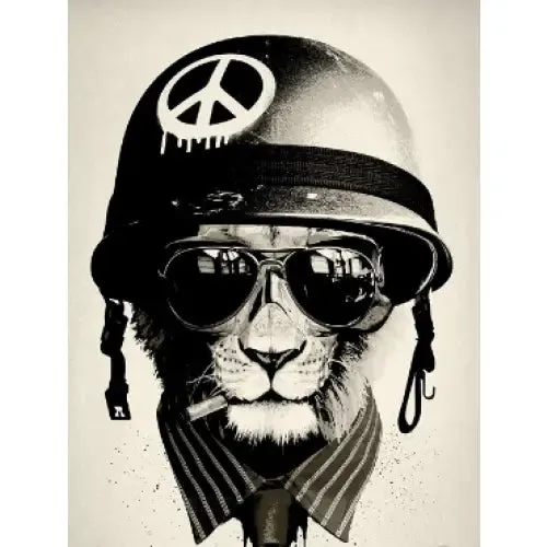 Office Warfare Tiger Army T-shirt