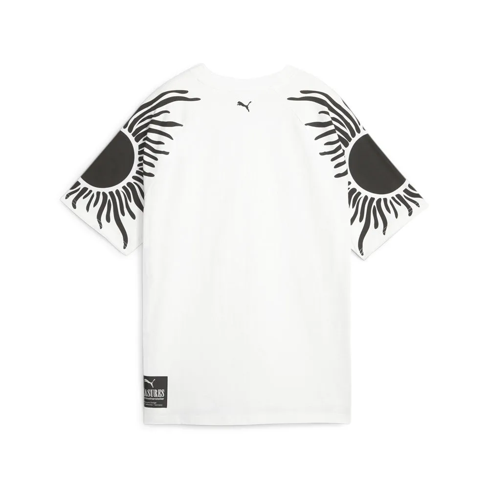 Pleasures x Sun Graphic Crew Neck Short Sleeve T-Shirt