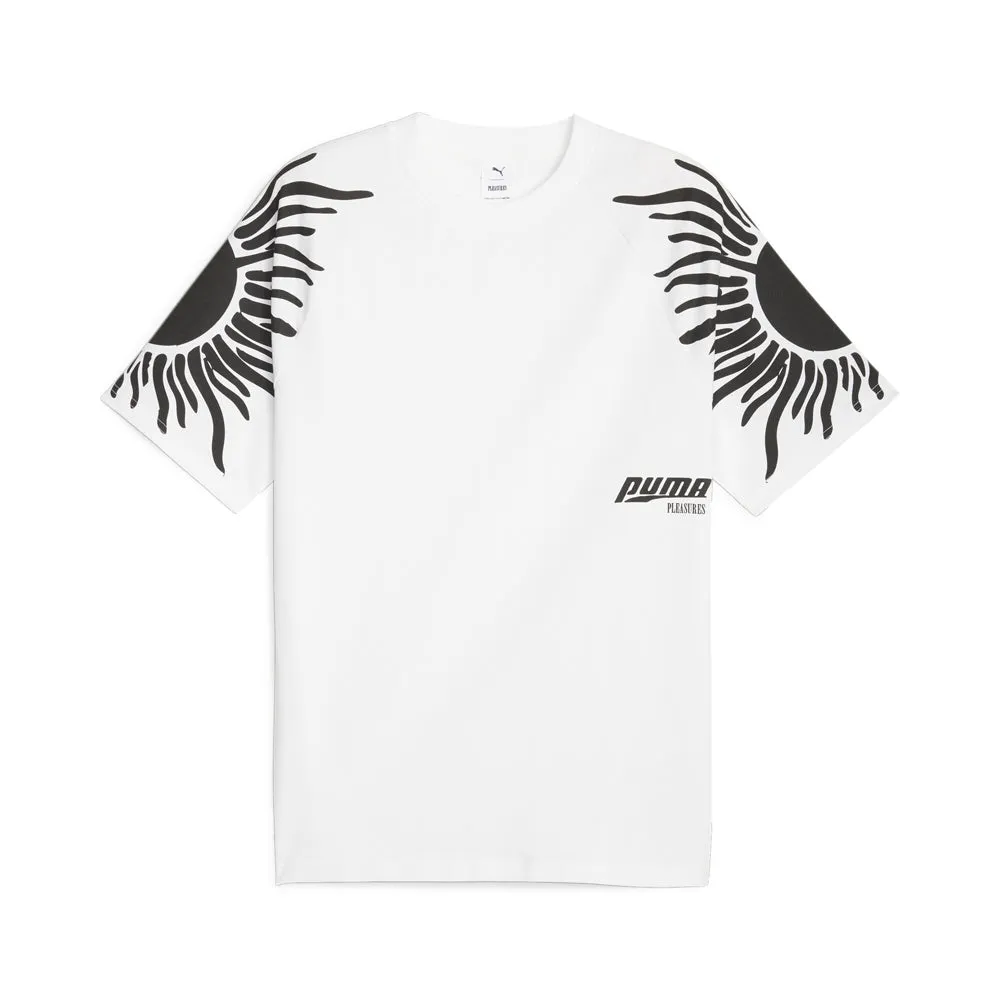 Pleasures x Sun Graphic Crew Neck Short Sleeve T-Shirt