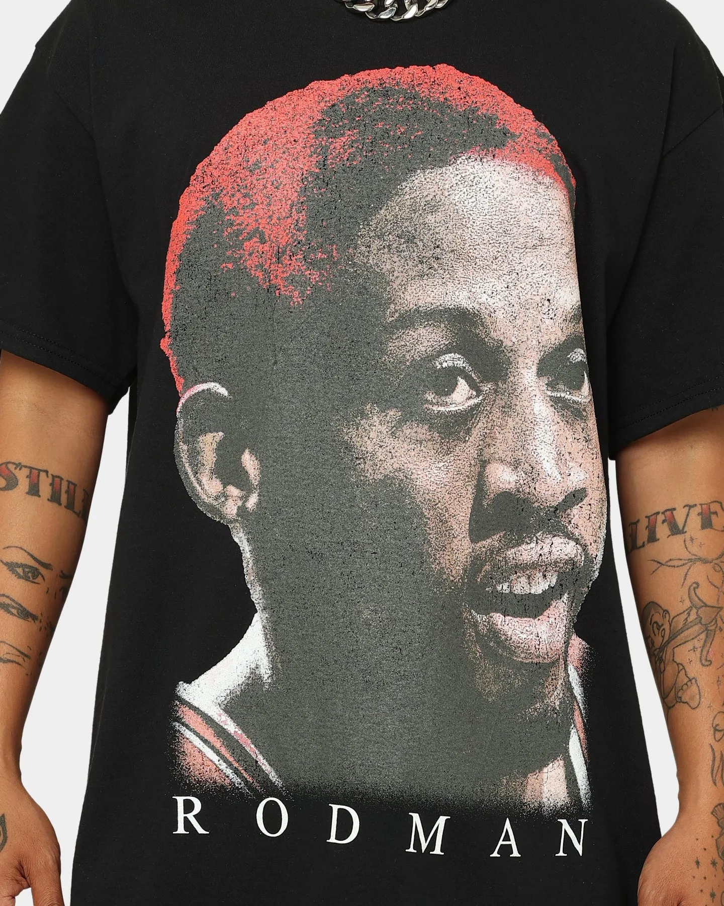 Rodman Brand Rodman Glow Face T-Shirt Black