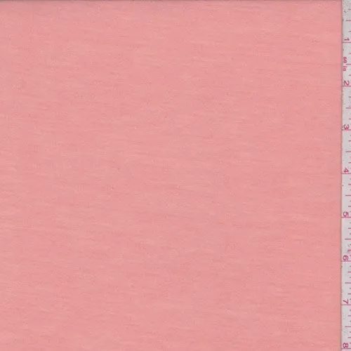 Salmon Orange Jersey Knit Fabric