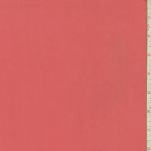 Salmon Red Jersey Knit Fabric