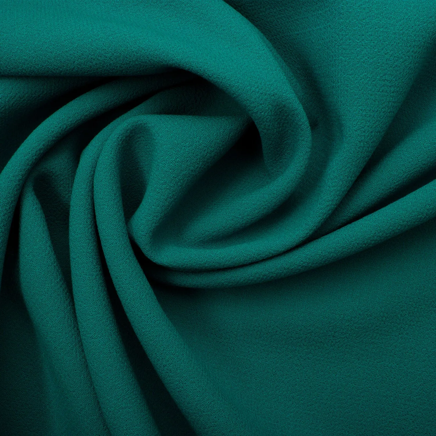 Sea Green Double Wool Crêpe