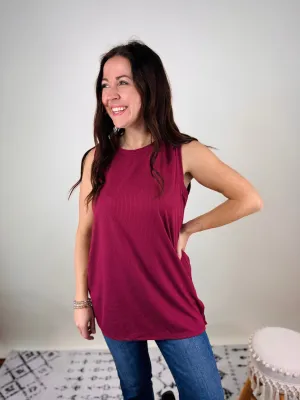Send It Back Ribbed Tank