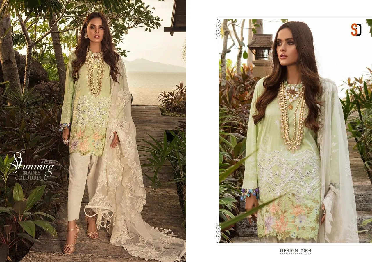 Sharaddha Designer Sana Safina Lawan Cotton Casual Wear Salwar Suit