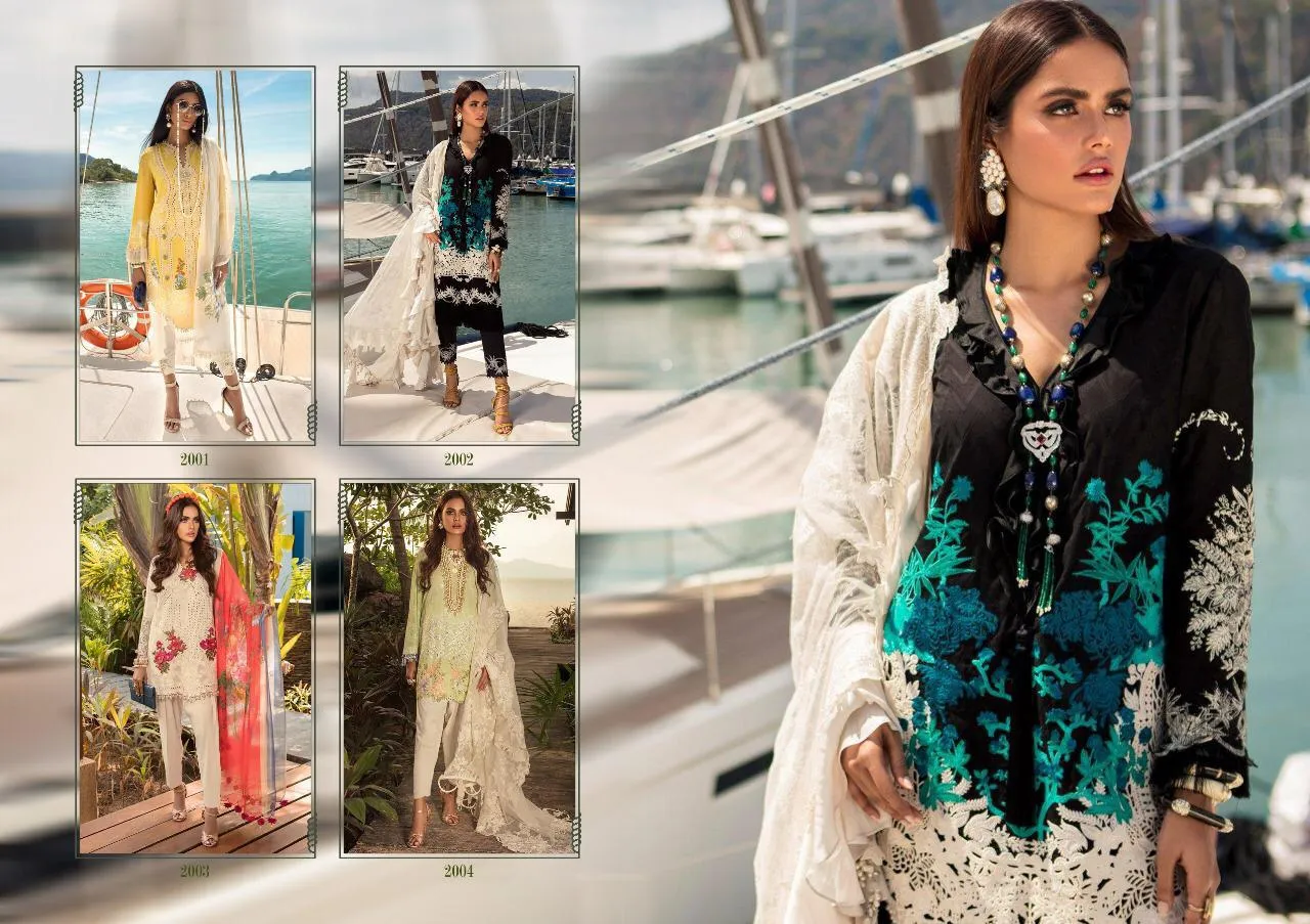 Sharaddha Designer Sana Safina Lawan Cotton Casual Wear Salwar Suit