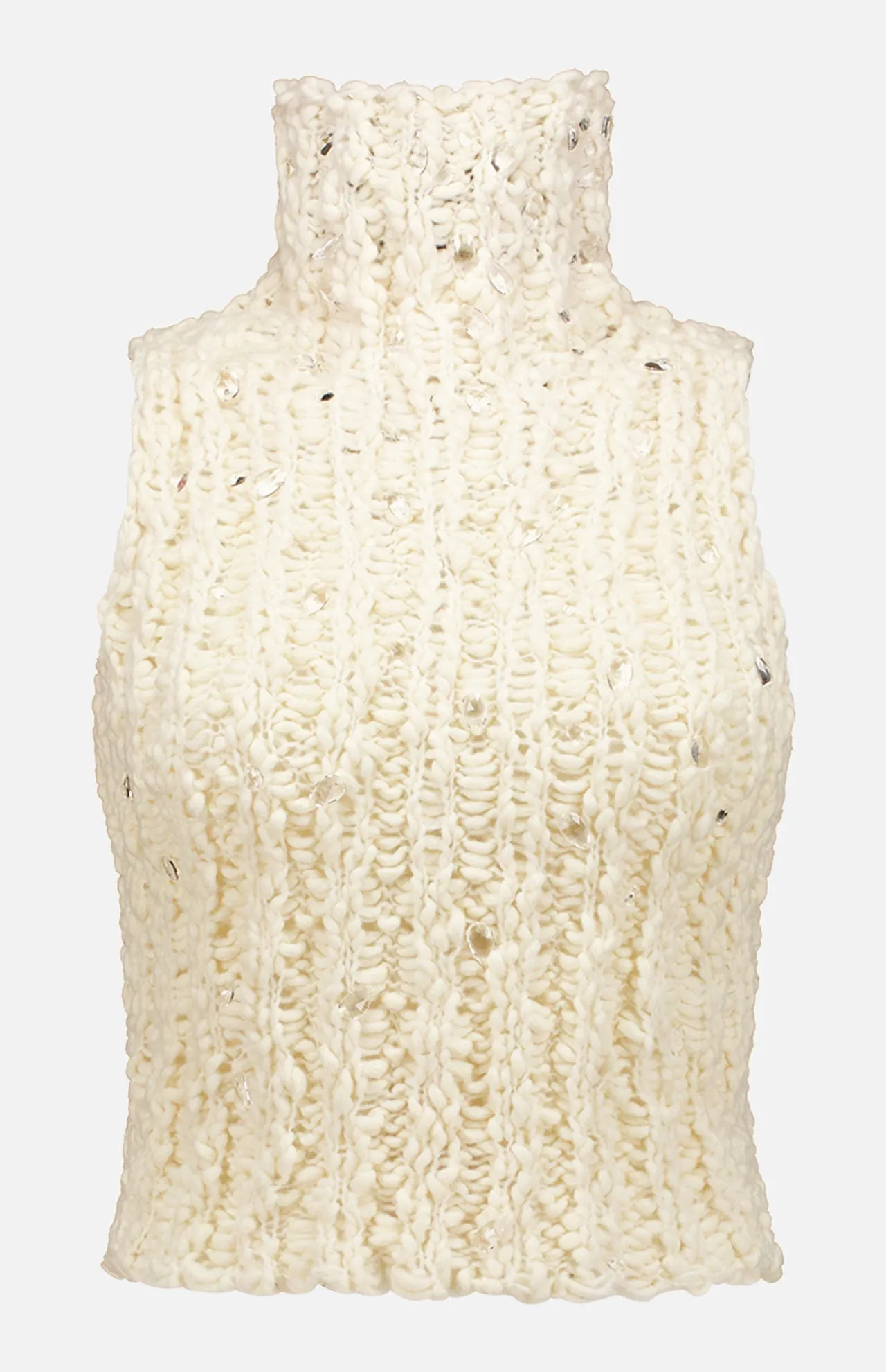 Sleeveless Turtleneck
