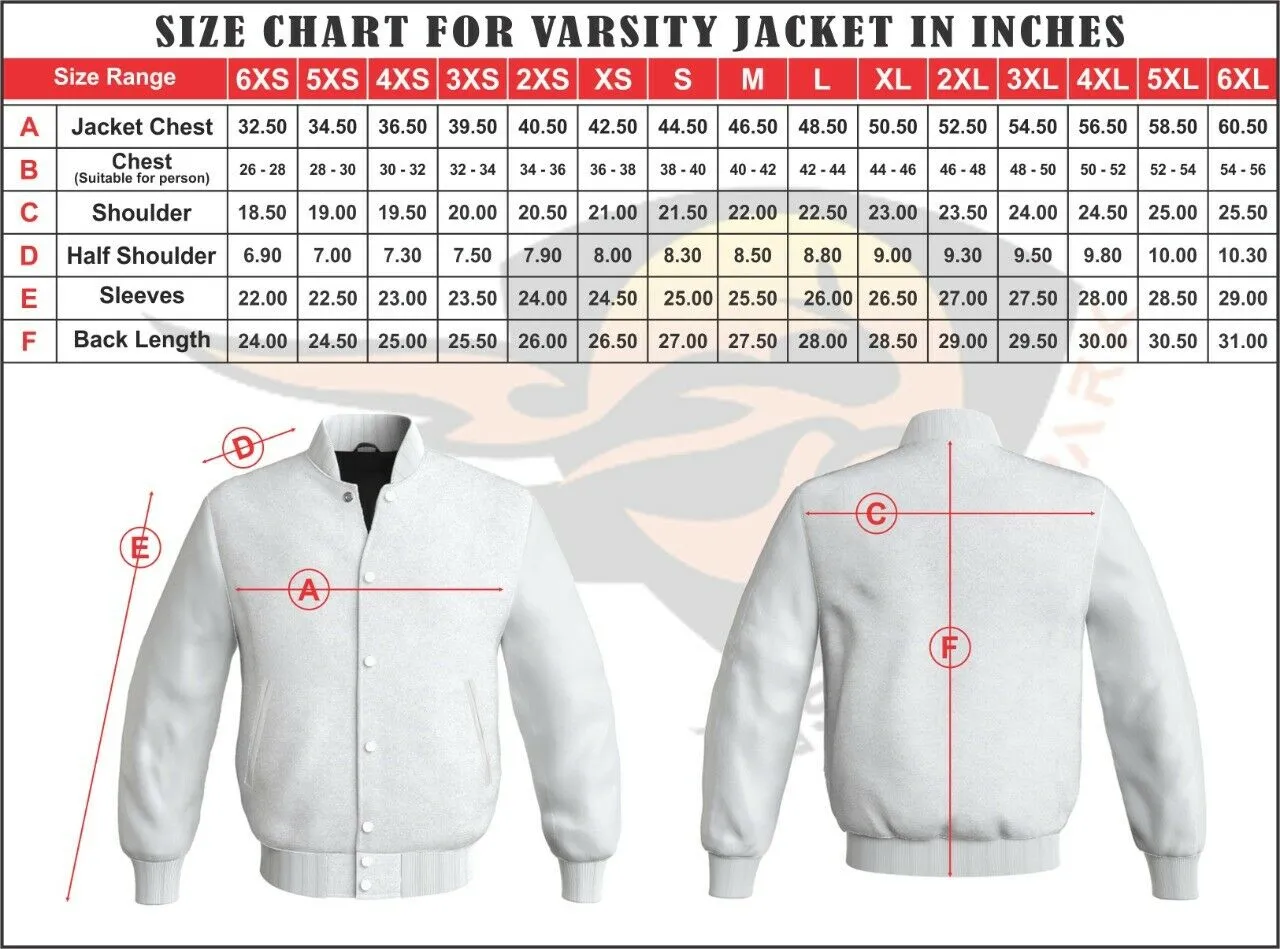 Spine Spark Purple Wool Varsity Jacket White Leather Sleeves