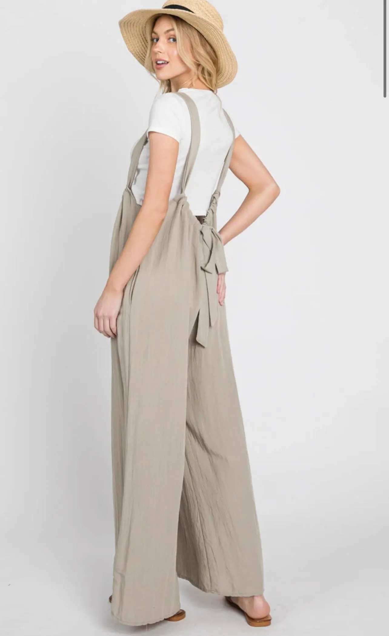 Suspender Style Jumpsuit (Available in 6 colors)