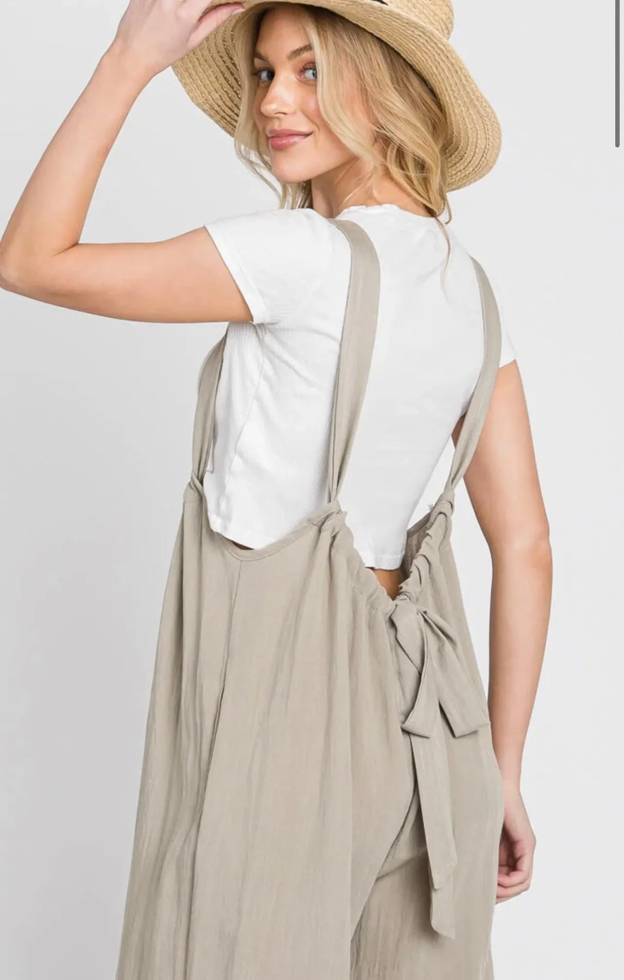 Suspender Style Jumpsuit (Available in 6 colors)