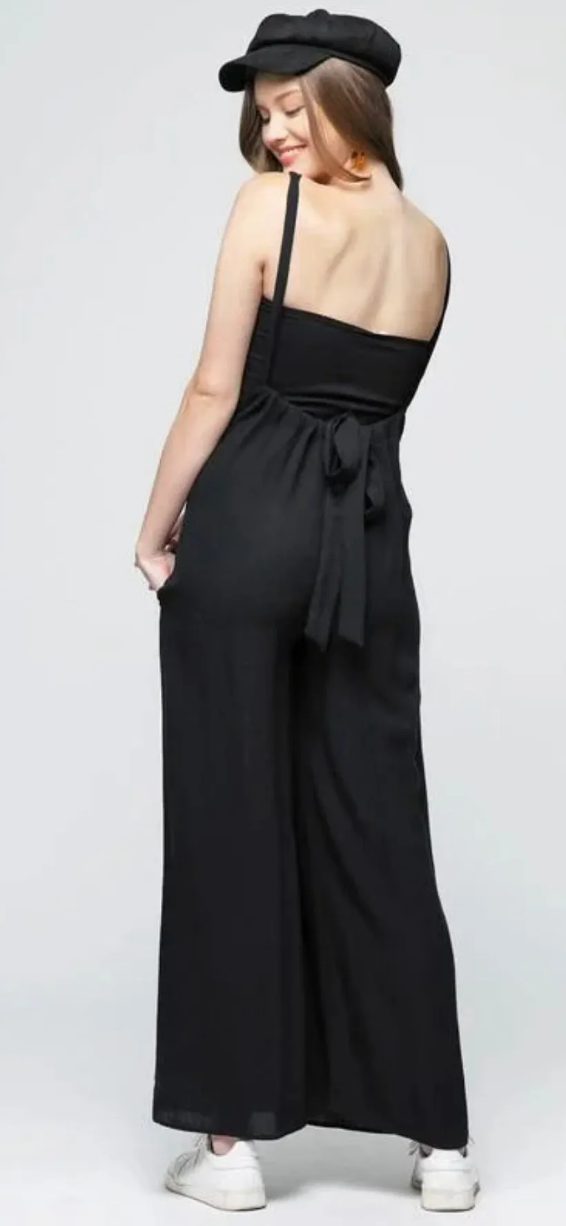 Suspender Style Jumpsuit (Available in 6 colors)