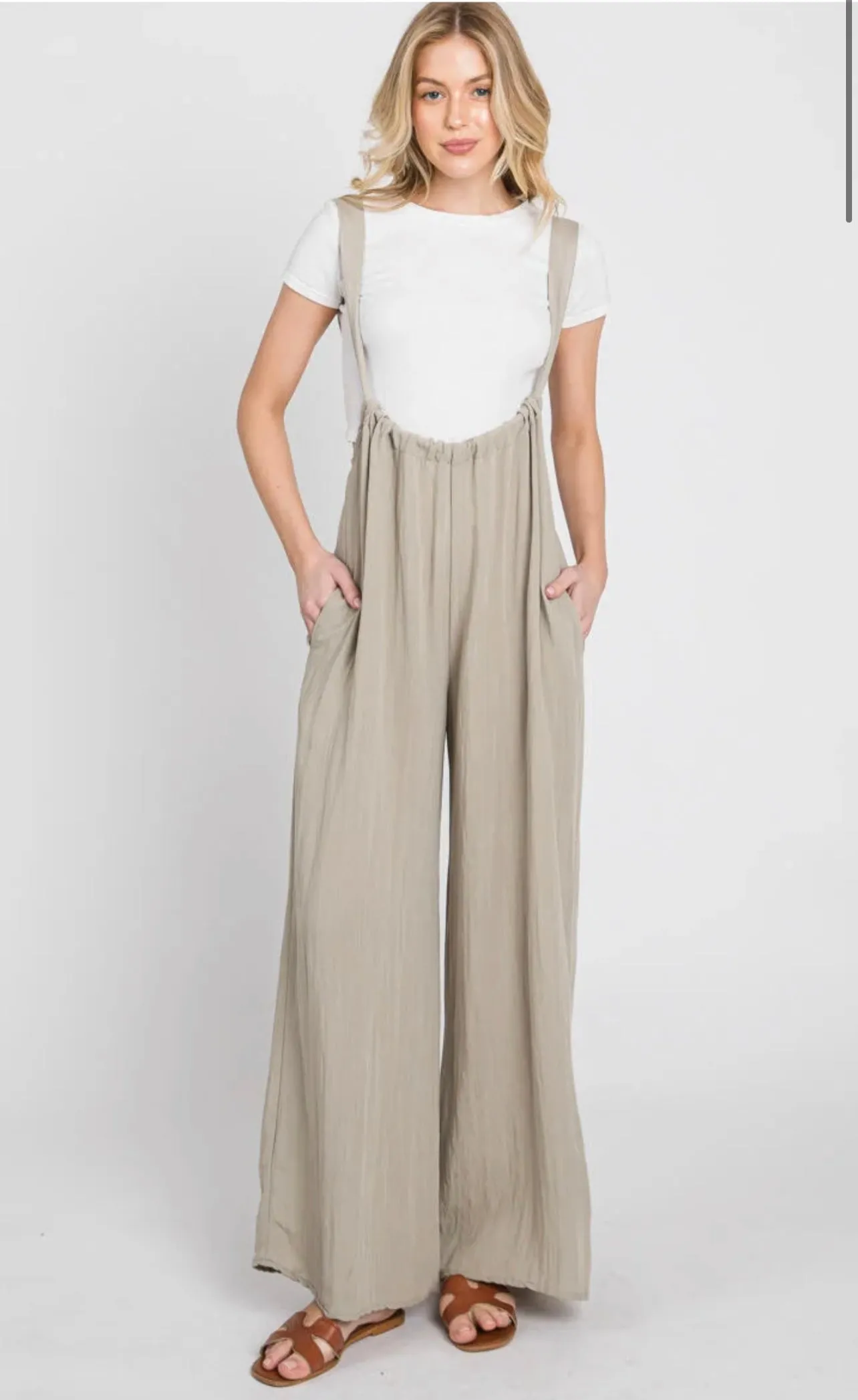 Suspender Style Jumpsuit (Available in 6 colors)
