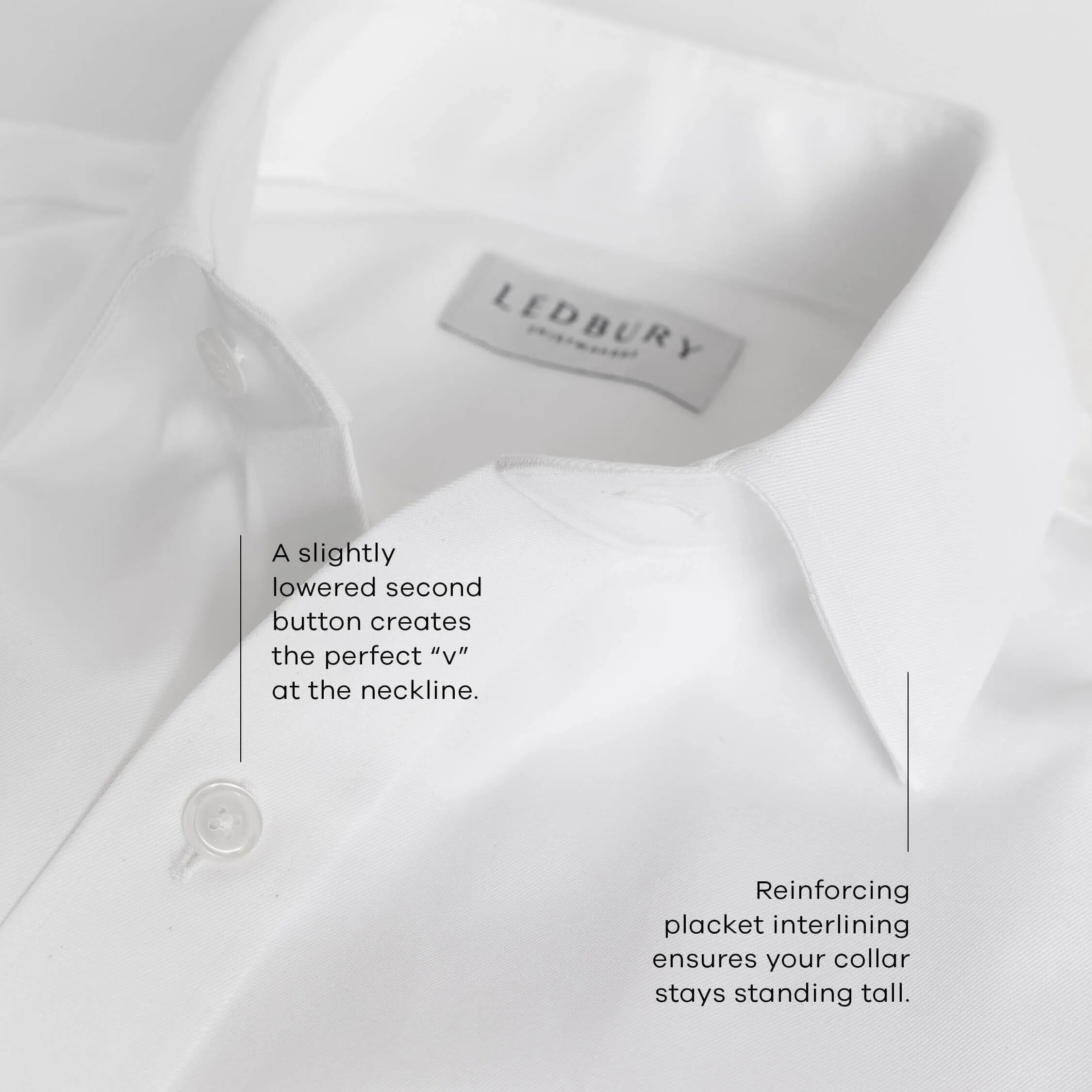 The Brown Andover Herringbone Custom Shirt