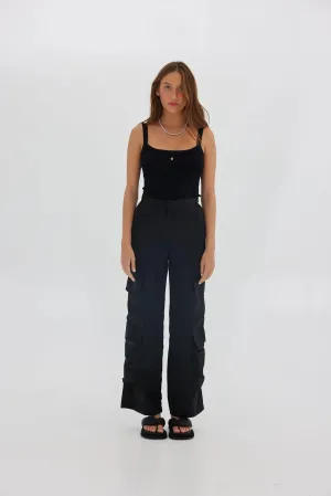 THE CARGO PANT - BLACK