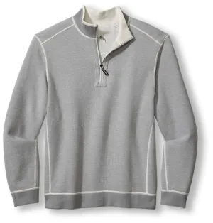 Tommy Bahama Flip Coast 1/2 Zip, Continenial Heather