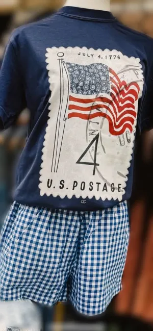 U.S. Postage Stamp Tee