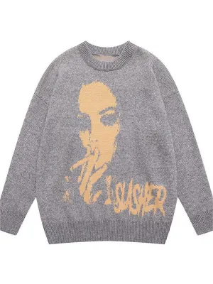 Women's & Men's & Fashion Casual Couple Street Style Sweaters