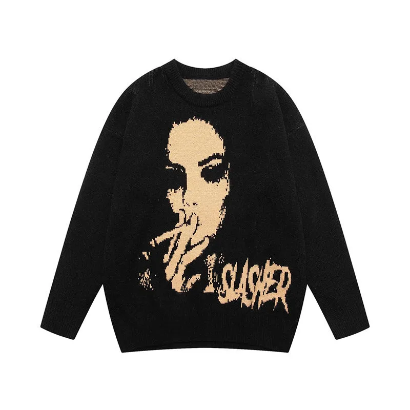 Women's & Men's & Fashion Casual Couple Street Style Sweaters