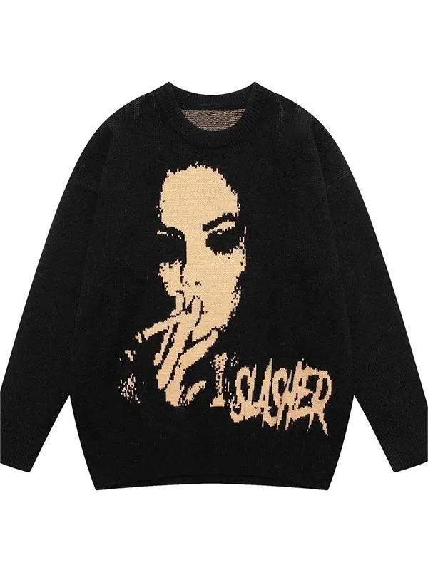 Women's & Men's & Fashion Casual Couple Street Style Sweaters
