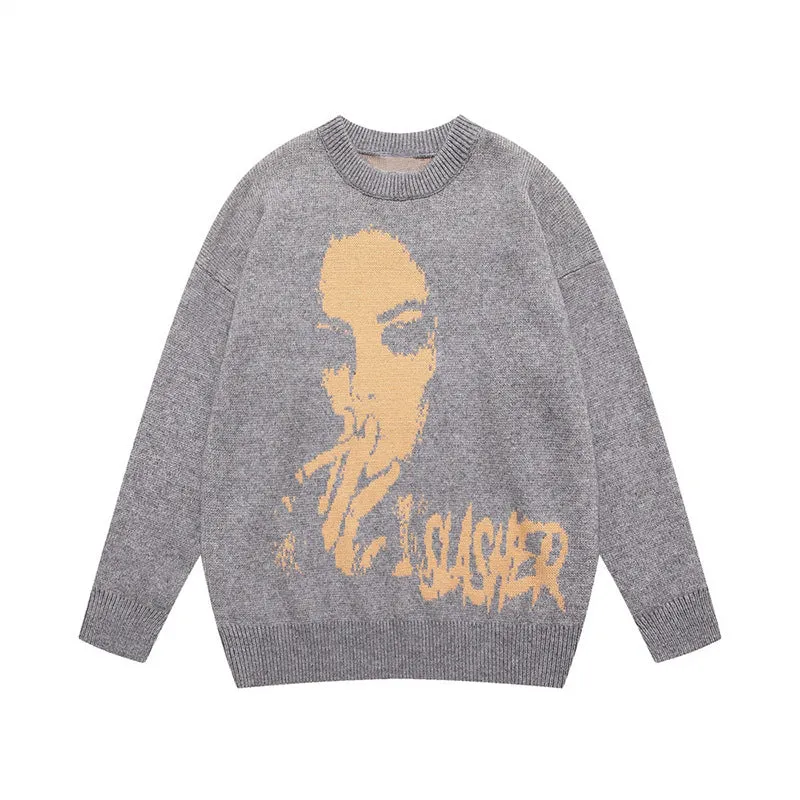 Women's & Men's & Fashion Casual Couple Street Style Sweaters