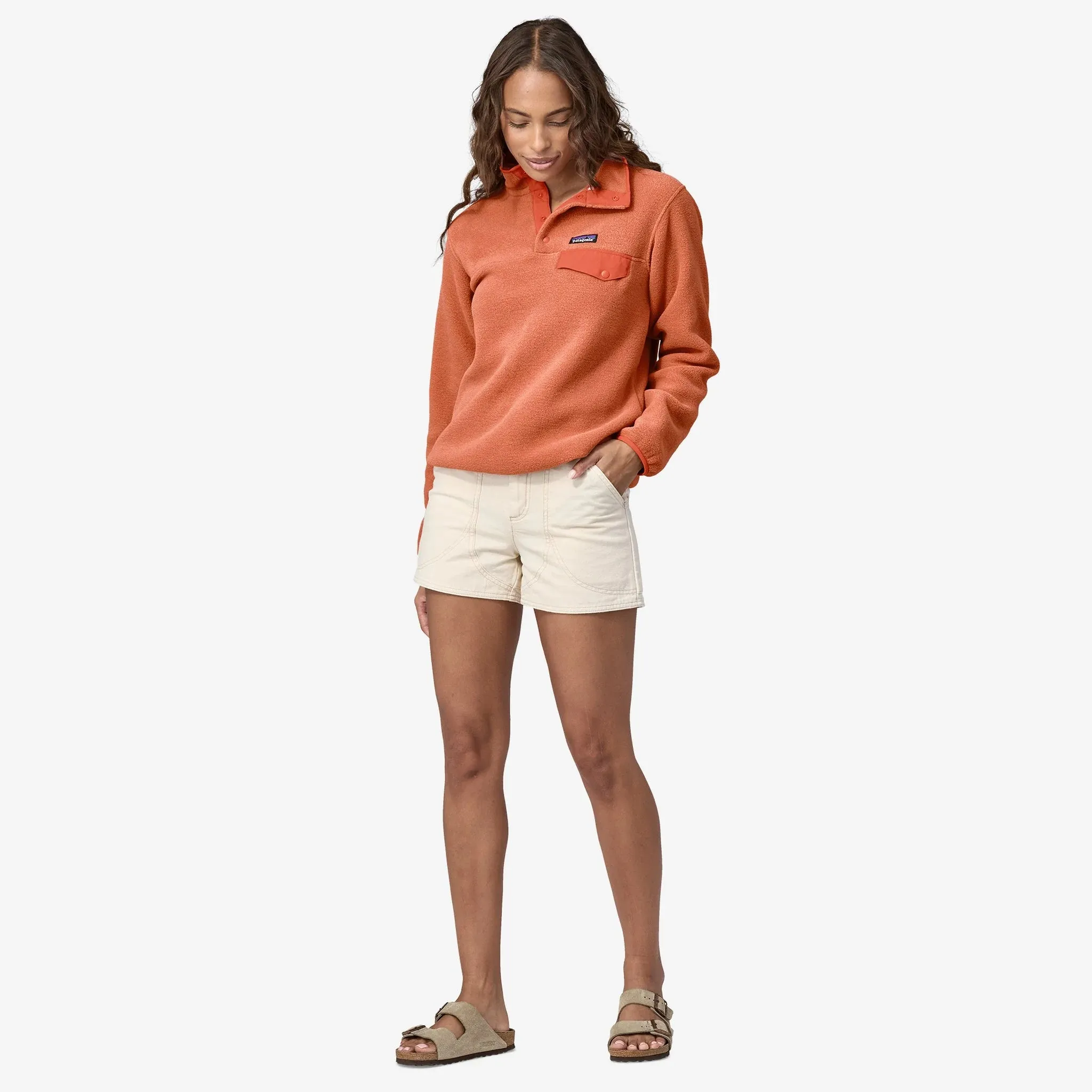 W's LW Synch Snap-T P/O - Sienna Clay